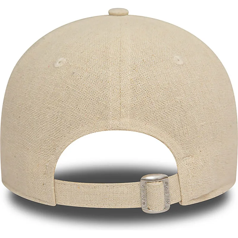 kapa-zaobljena-bez-podesiv-9forty-linen-new-york-yankees-mlb-new-era