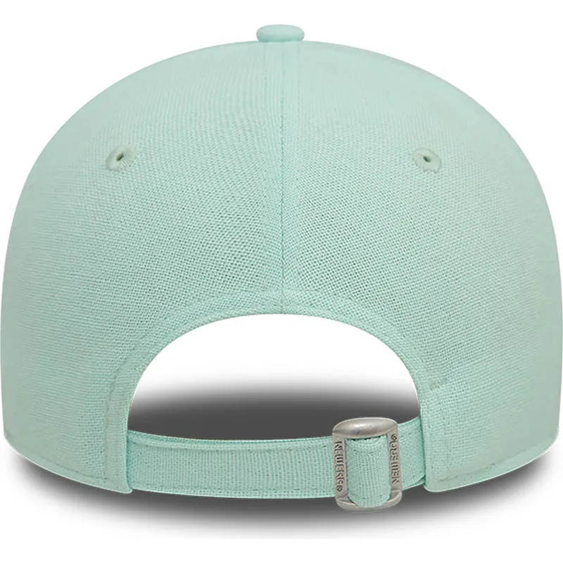 kapa-zaobljena-zelena-podesiv-9forty-linen-los-angeles-dodgers-mlb-new-era