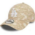 kapa-zaobljena-smeda-podesiv-9forty-summer-all-over-print-los-angeles-dodgers-mlb-new-era