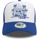 kapa-zaobljena-plava-snapback-a-frame-frame-graphic-ice-cream-los-angeles-new-era