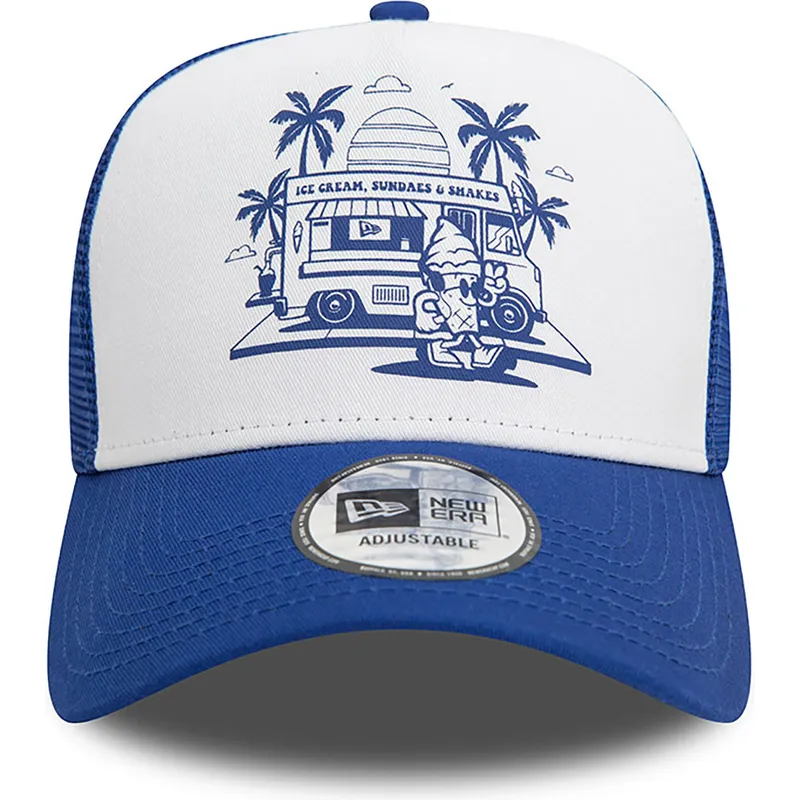 kapa-zaobljena-plava-snapback-a-frame-frame-graphic-ice-cream-los-angeles-new-era