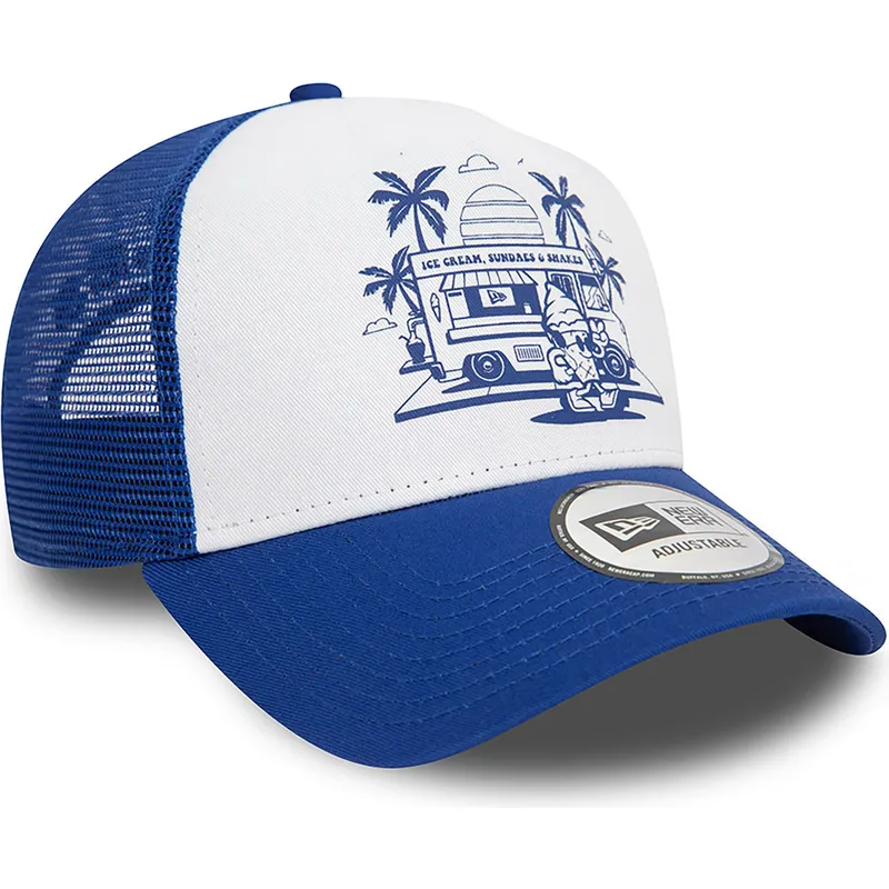 kapa-zaobljena-plava-snapback-a-frame-frame-graphic-ice-cream-los-angeles-new-era