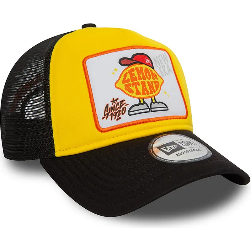 kapa-zaobljena-zuta-snapback-lemon-stand-life-gave-me-lemons-a-frame-patch-new-era
