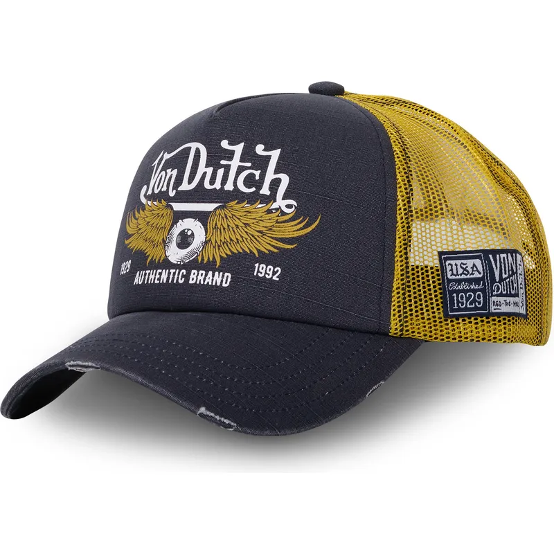 cap-zaobljena-gray-snapback-von-dutch