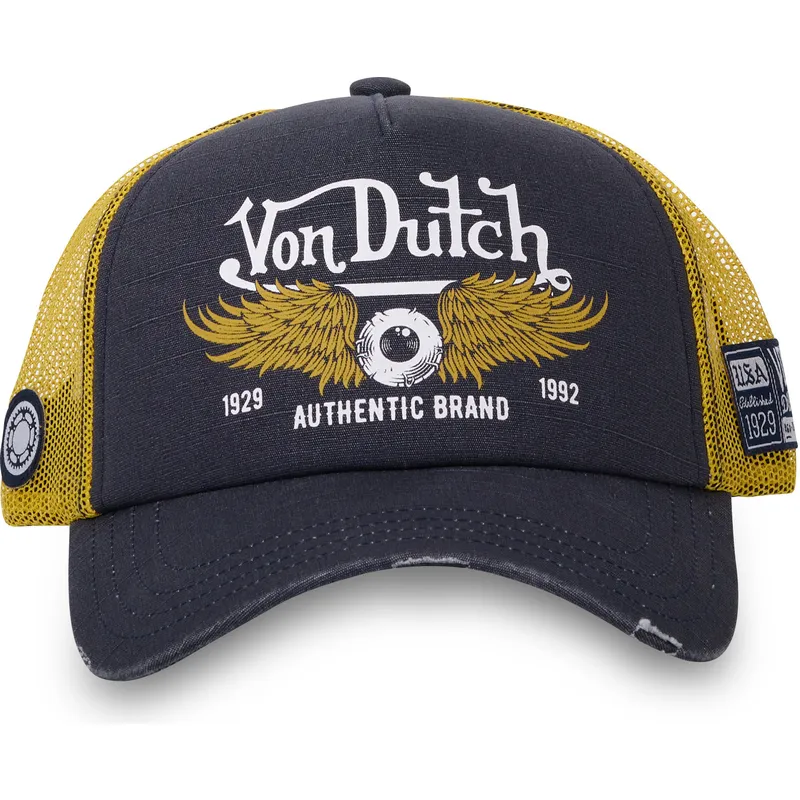 cap-zaobljena-gray-snapback-von-dutch
