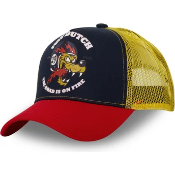 Kapa zaobljena višebojno snapback WOL Von Dutch