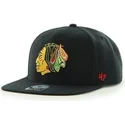 kapa-ravna-crna-snapback-chicago-blackhawks-nhl-47-brand