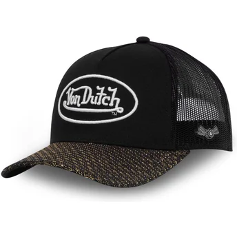 Cap zaobljena black snapback Von Dutch