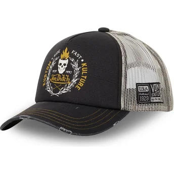 Cap zaobljena black snapback Von Dutch