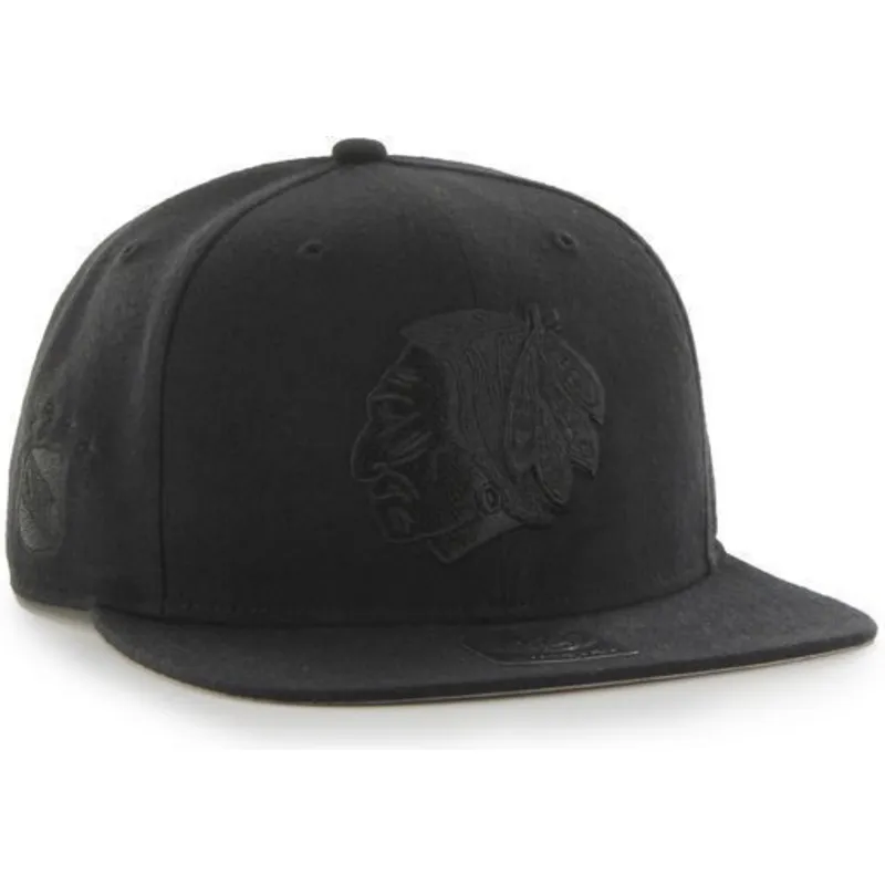 kapa-ravna-crna-snapback-chicago-blackhawks-nhl-47-brand