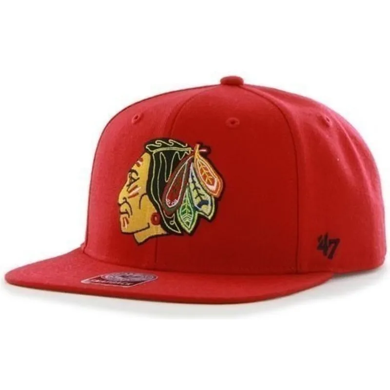 kapa-ravna-crvena-snapback-chicago-blackhawks-nhl-47-brand