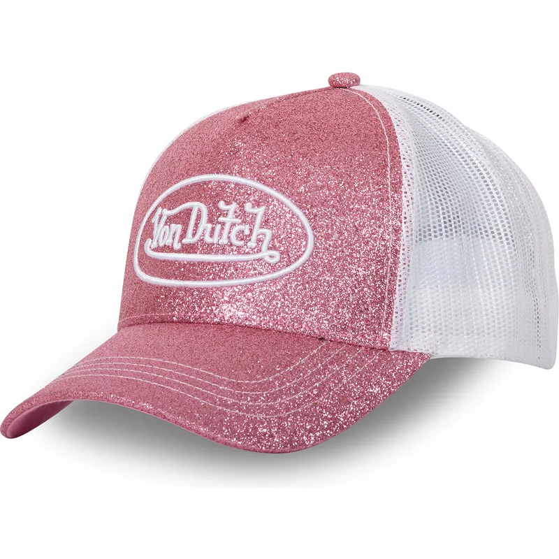 kapa-zaobljena-ruzicasta-snapback-glitter-p-von-dutch