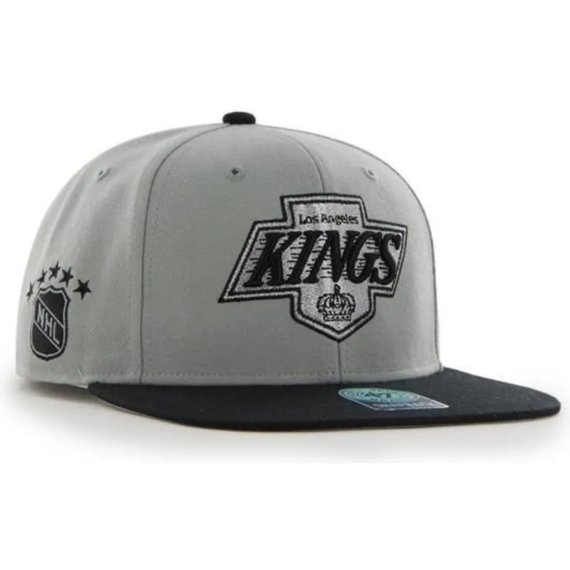kapa-ravna-siva-snapback-los-angeles-kings-nhl-47-brand