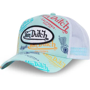 Cap zaobljena blue snapback Von Dutch