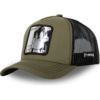 Cap zaobljena green snapback Daffy Duck Looney Tunes Capslab
