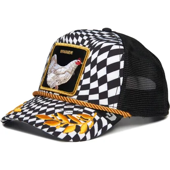 Cap zaobljena black snapback The Farm de Goorin Bros.