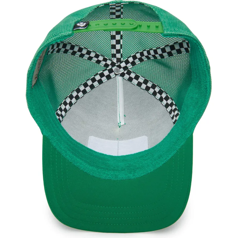 kapa-zaobljena-zelena-snapback-bubblin-dewd-supercharged-the-farm-goorin-bros