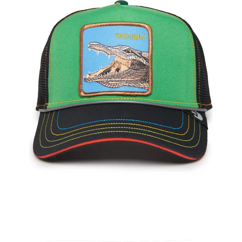 kapa-zaobljena-zelena-snapback-trouble-32-in-twenty-insert-coin-vol2-the-farm-goorin-bros