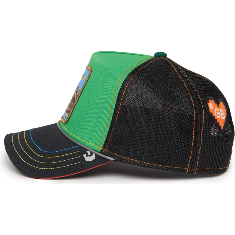 kapa-zaobljena-zelena-snapback-trouble-32-in-twenty-insert-coin-vol2-the-farm-goorin-bros