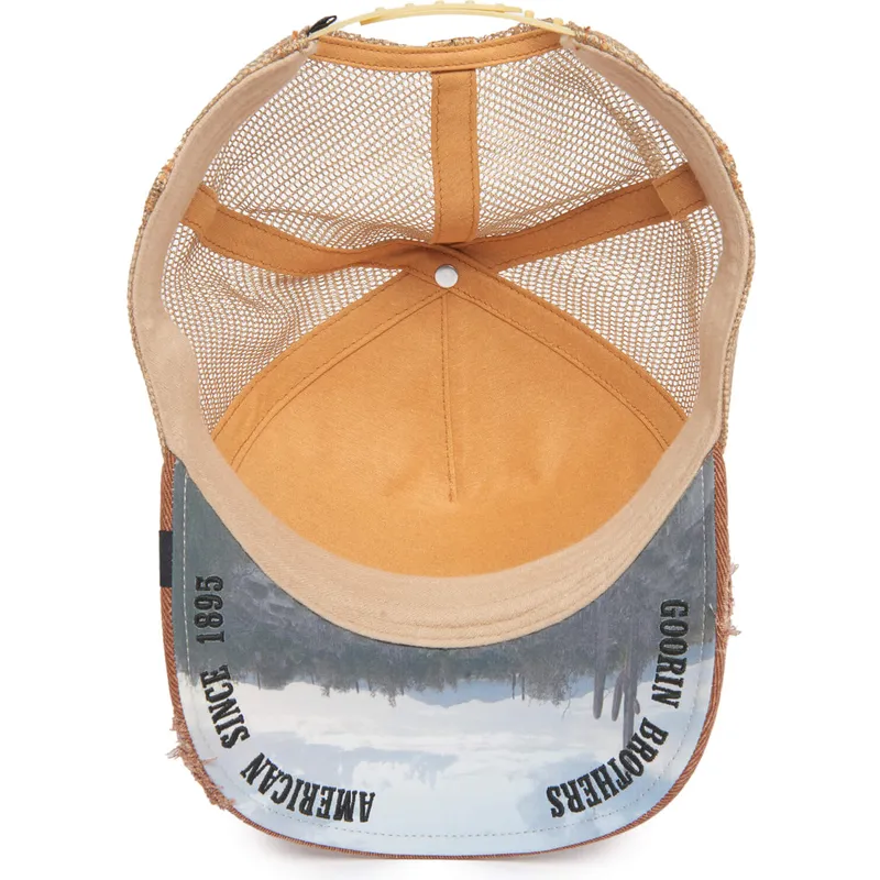 cap-zaobljena-brown-snapback-the-farm-de-goorin-bros cap-zaobljena-brown-snapback-the-farm-de-goorin-bros