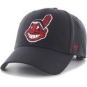 47-brand-curved-brim-cleveland-indians-mlb-navy-blue-cap
