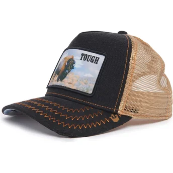 Cap zaobljena black snapback The Farm de Goorin Bros.