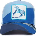 cap-zaobljena-blue-snapback-the-farm-de-goorin-bros