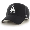 kape-zaobljena-crna-podesiva-traka-los-angeles-dodgers-mlb-47-brand