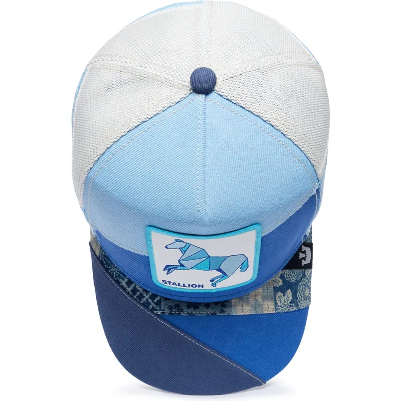 cap-zaobljena-blue-snapback-the-farm-de-goorin-bros