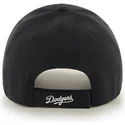 kape-zaobljena-crna-podesiva-traka-los-angeles-dodgers-mlb-47-brand