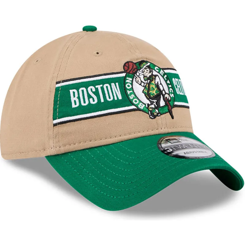 kapa-zaobljena-smeda-podesiv-9twenty-draft-2024-boston-celtics-nba-new-era