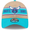 kapa-zaobljena-smeda-podesiv-9twenty-draft-2024-charlotte-hornets-nba-new-era