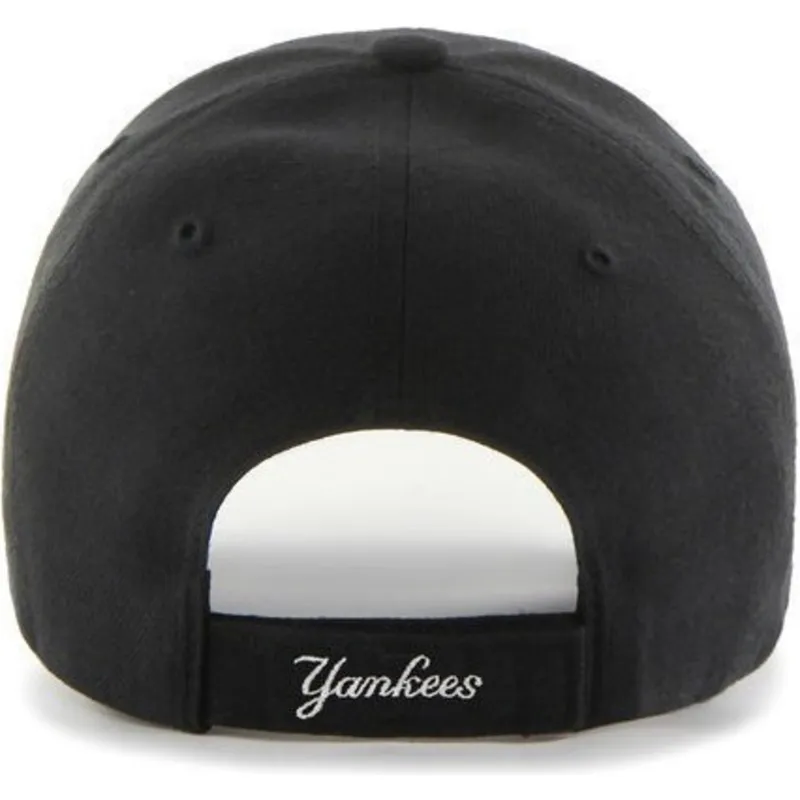 kapa-zaobljena-crna-podesiv-new-york-yankees-mlb-47-brand