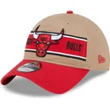 cap-zaobljena-brown-adjustable-strap-9twenty-draft-2024-chicago-bulls-nba-new-era