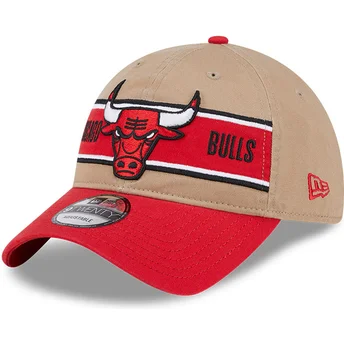 Kape zaobljena smeđa podesiva traka 9TWENTY Draft 2024 Chicago Bulls NBA New Era
