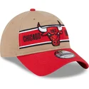 cap-zaobljena-brown-adjustable-strap-9twenty-draft-2024-chicago-bulls-nba-new-era