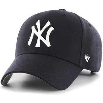 Kapa zaobljena mornarsko plava podesiv New York Yankees MLB 47 Brand