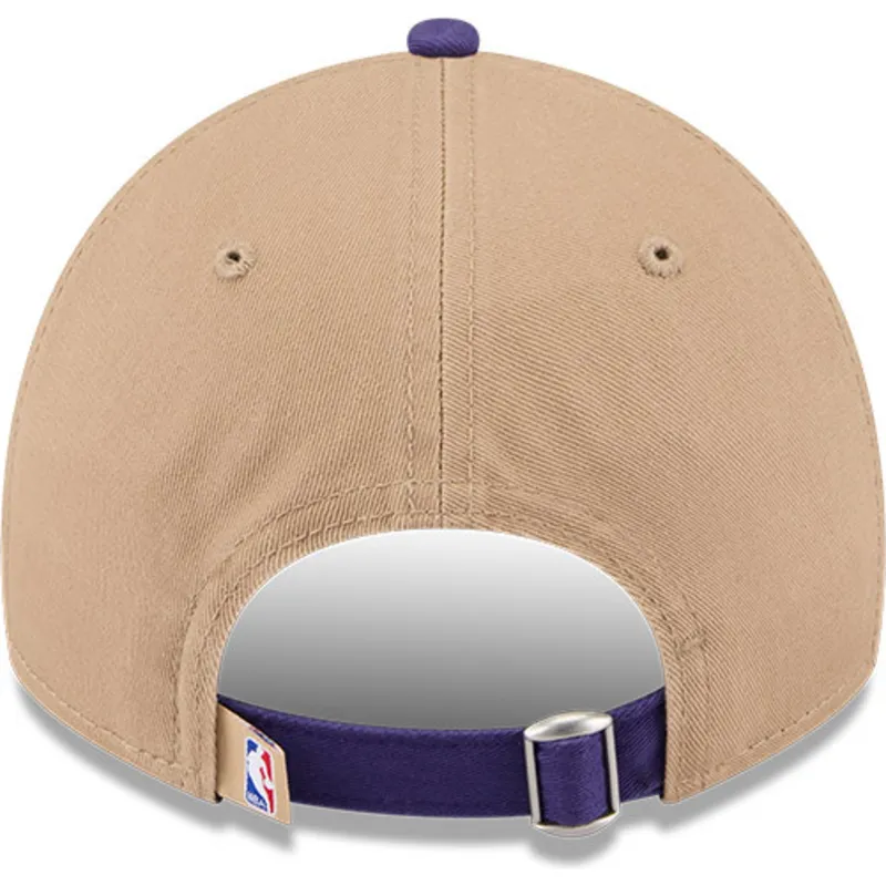 cap-zaobljena-brown-adjustable-strap-9twenty-draft-2024-los-angeles-lakers-nba-new-era
