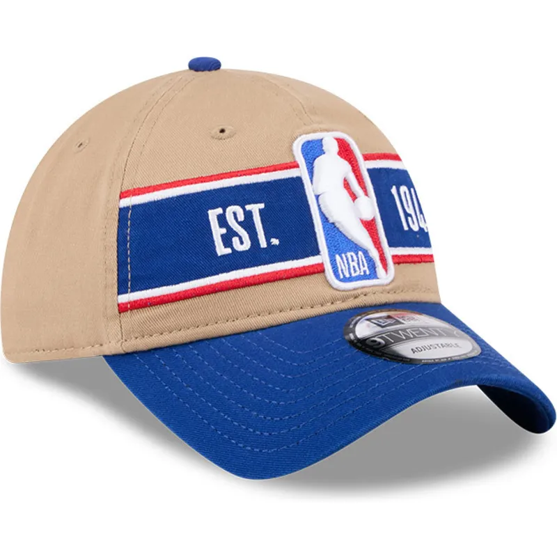 kape-zaobljena-smeda-podesiva-traka-9twenty-draft-2024-nba-new-era
