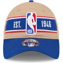 cap-zaobljena-brown-adjustable-strap-9twenty-draft-2024-nba-new-era