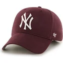 kapa-zaobljena-crvena-podesiv-new-york-yankees-mlb-47-brand
