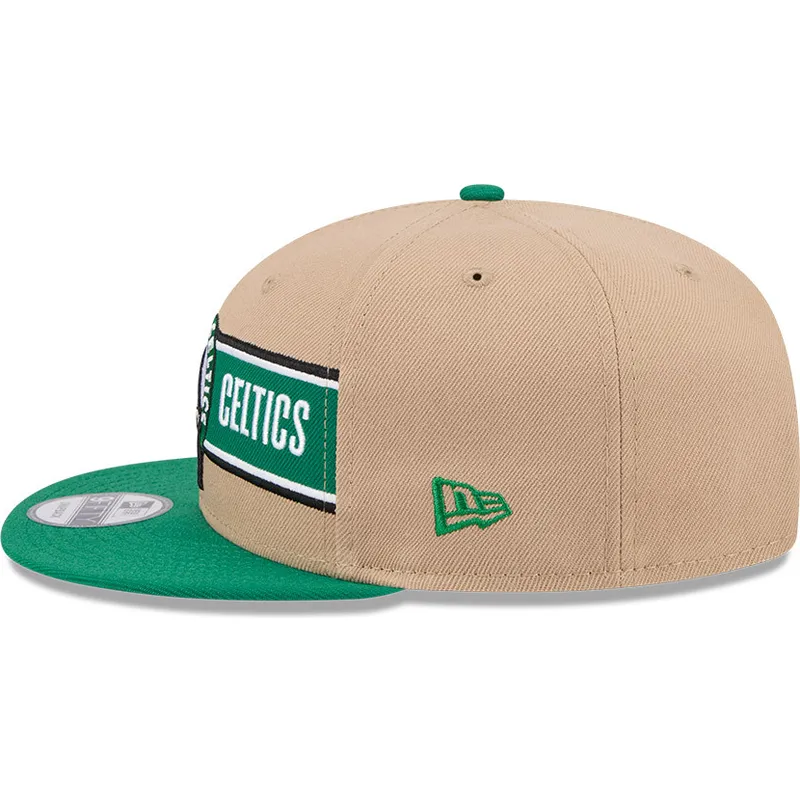 kapa-ravna-smeda-snapback-9fifty-draft-2024-boston-celtics-nba-new-era