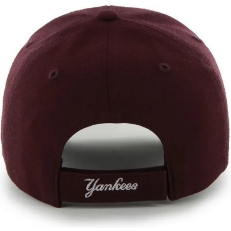 kapa-zaobljena-crvena-podesiv-new-york-yankees-mlb-47-brand