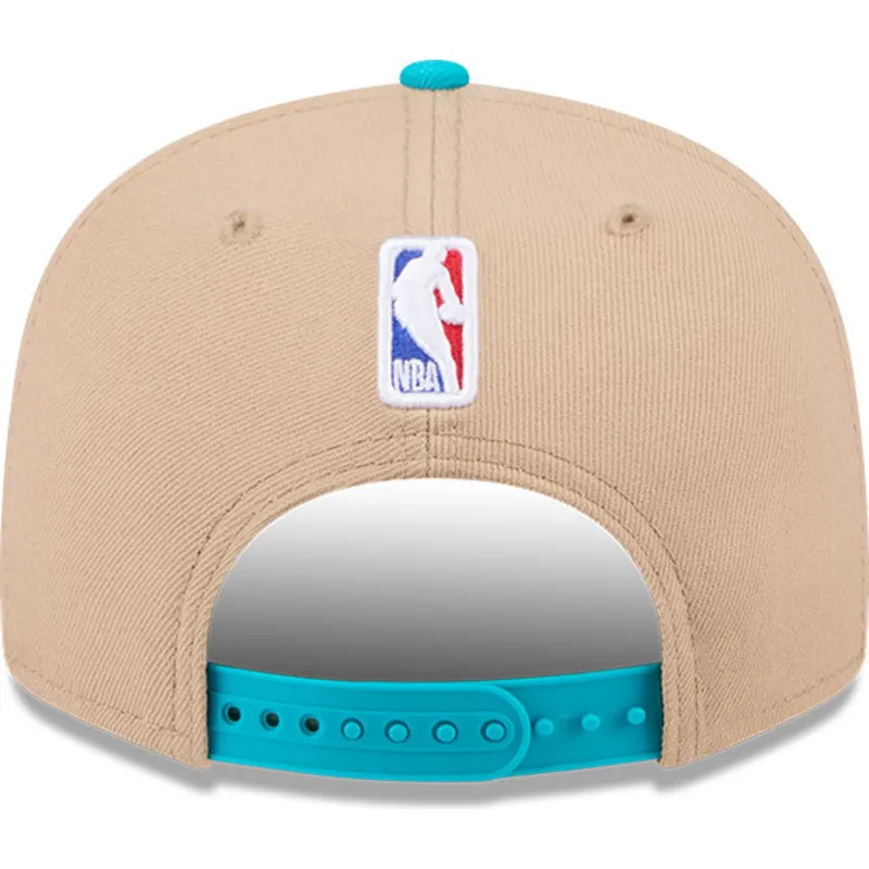 kapa-ravna-smeda-snapback-9fifty-draft-2024-charlotte-hornets-nba-new-era