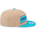 kapa-ravna-smeda-snapback-9fifty-draft-2024-charlotte-hornets-nba-new-era
