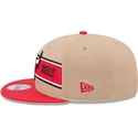 kapa-ravna-smeda-snapback-9fifty-draft-2024-chicago-bulls-nba-new-era