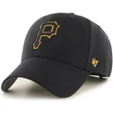 kapa-zaobljena-crna-podesiv-pittsburgh-pirates-mlb-47-brand