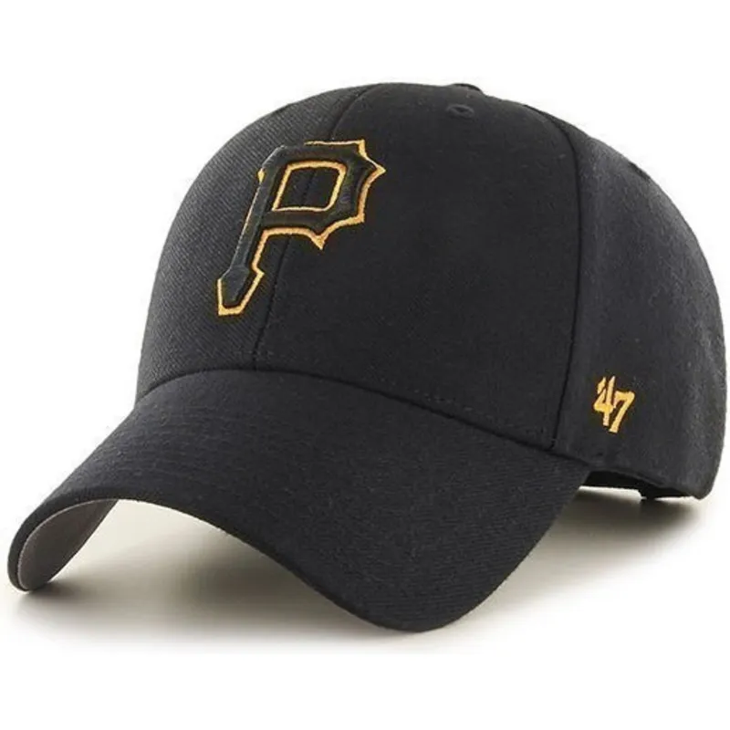 cap-zaobljena-black-adjustable-strap-pittsburgh-pirates-mlb-47-brand