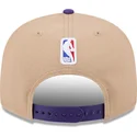 cap-ravna-brown-snapback-9fifty-draft-2024-los-angeles-lakers-nba-new-era