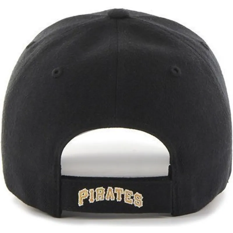 kapa-zaobljena-crna-podesiv-pittsburgh-pirates-mlb-47-brand